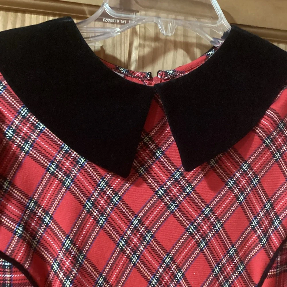 Bonnie Jean Holiday vintage girls dress - size 16